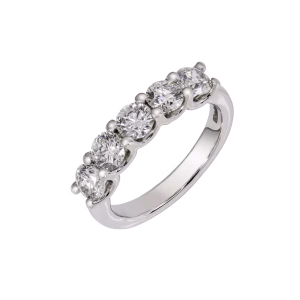 Oval Diamond Cluster Ring 1.56cts